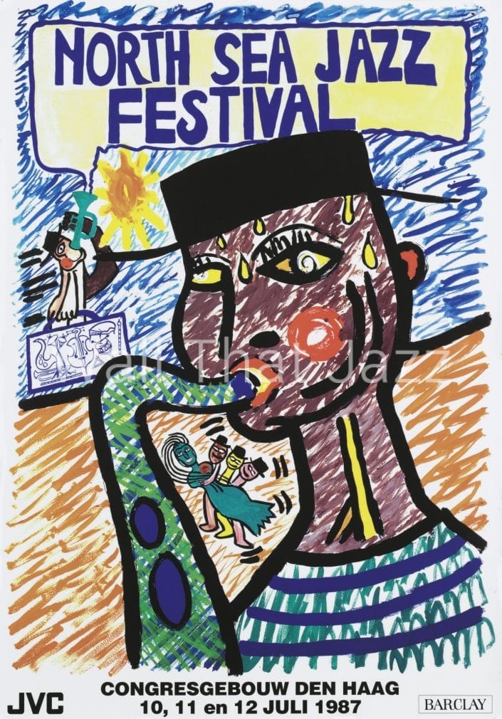 North Sea Jazz Art Poster 1987